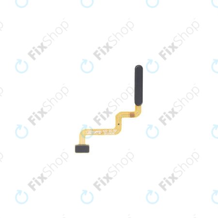 Samsung Galaxy A23 A236B - Capteur d'empreintes digitales + câble flexible (noir génial) - GH96-15397A Genuine Service Pack