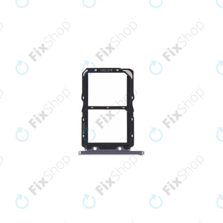 Huawei Nova 5T Yale-L61A - Emplacement SIM + SD (Noir) - 51661MKN