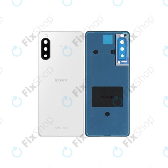 Sony Xperia 10 II - Cache batterie (Blanc) - A5019528A Genuine Service Pack