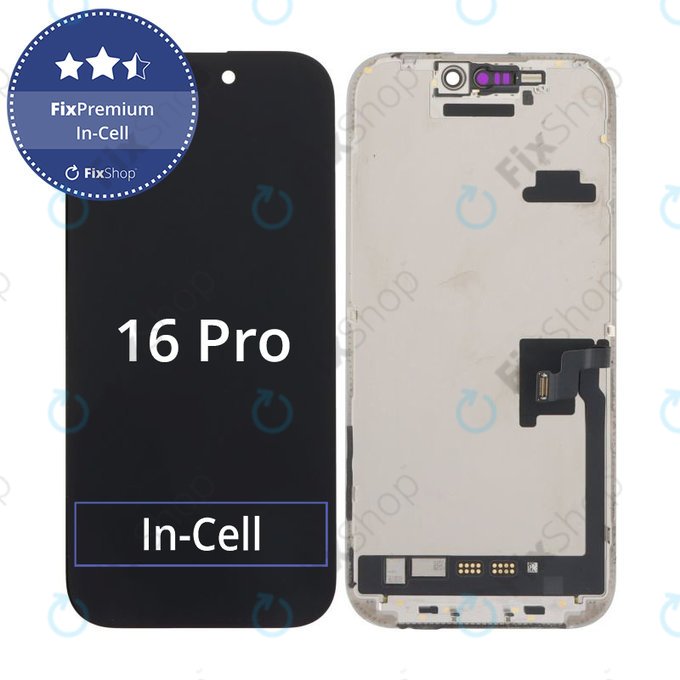Apple iPhone 16 Pro  - Écran LCD + Ecran Tactile + Cadre In-Cell FixPremium