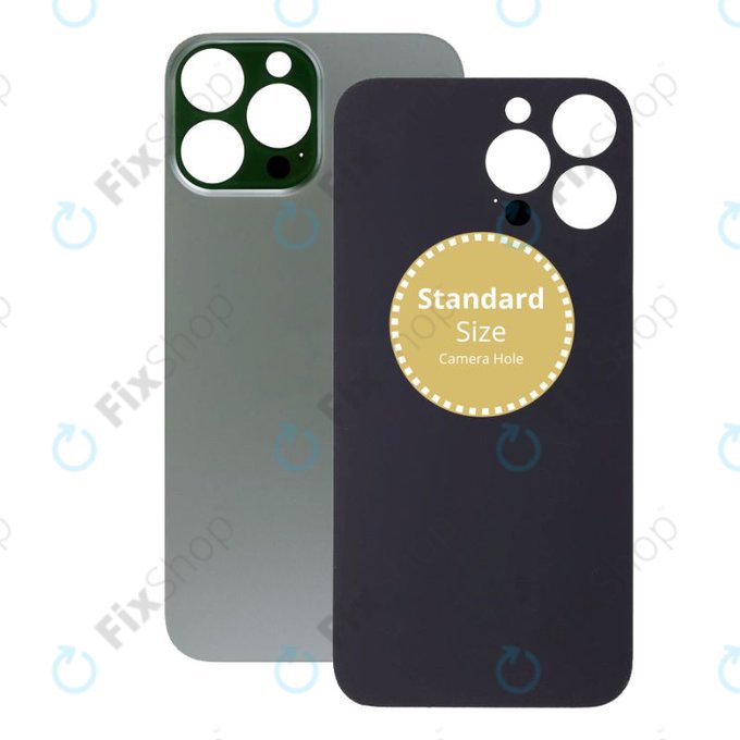 Apple iPhone 13 Pro Max - Verre du boîtier arrière (Vert alpin)