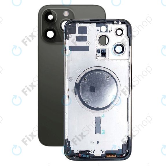 Apple iPhone 14 Pro Max - Boîtier arrière (noir sidéral)