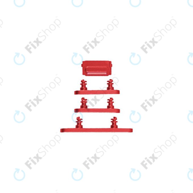 Apple iPhone 14 Plus - Boutons latéraux (Rouge)