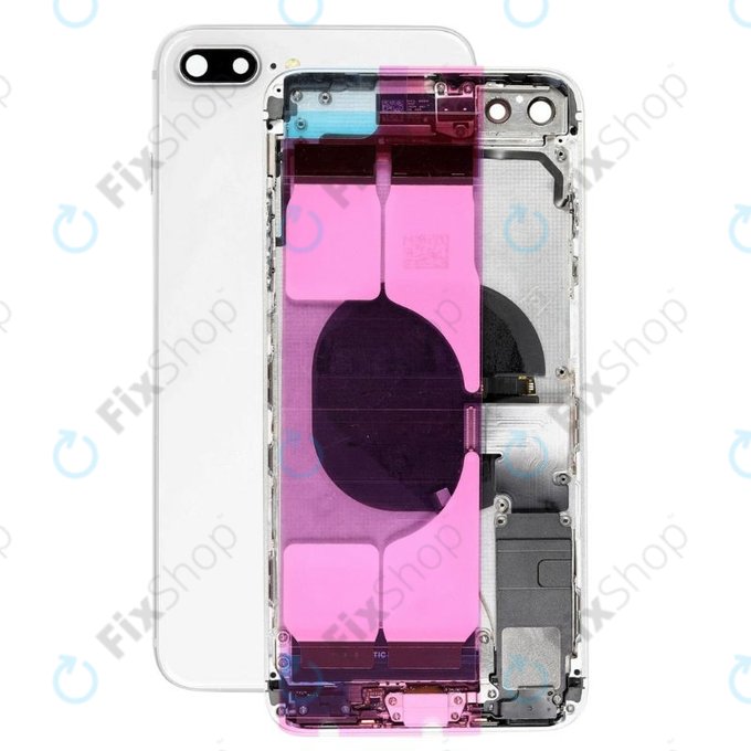 Apple iPhone 8 Plus - Petites pièces du boîtier arrière (argent)