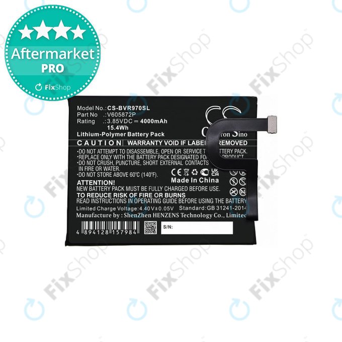 iGet Blackview BV9700 - Batterie V605872P 4000mAh HQ