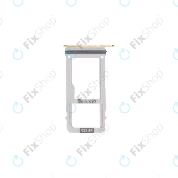 Samsung Galaxy A3 A320F (2017) - Plateau SIM (Or) - GH98-40983B Genuine Service Pack