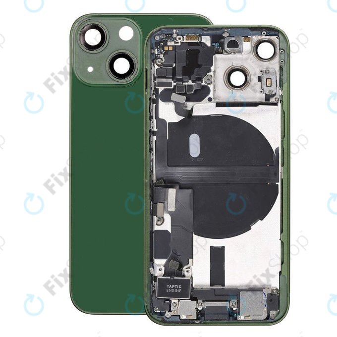Apple iPhone 13 Mini - Petites pièces du boîtier arrière (vert)
