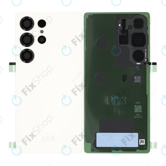 Samsung Galaxy S25 Ultra - Cache batterie (Titanium Gray) - GH82-36353A Genuine Service Pack