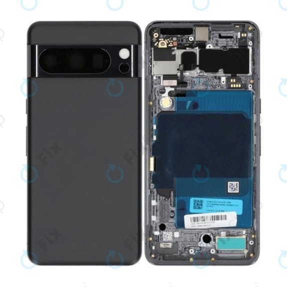 Google Pixel 8 Pro - Cache batterie complet (Obsidian)