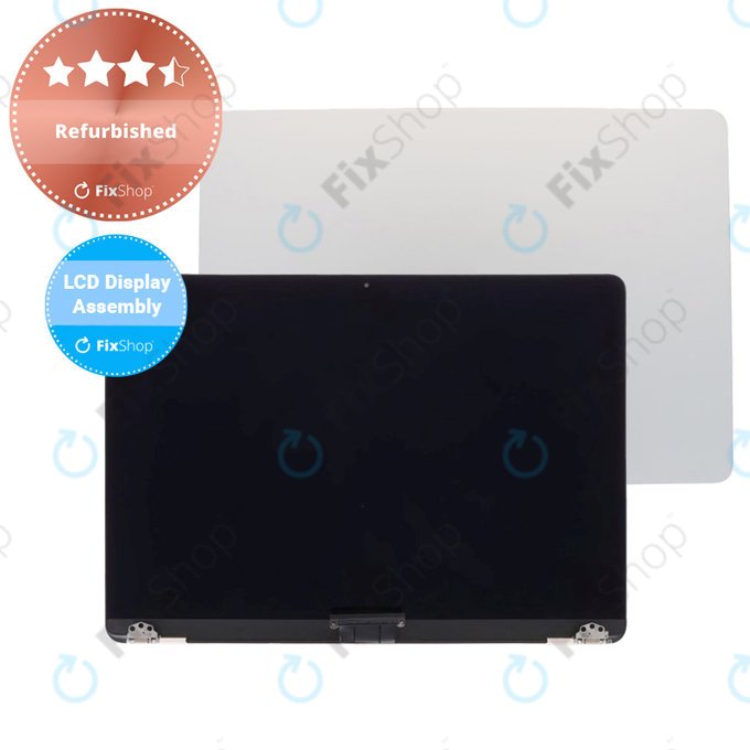 Apple MacBook Air 13" M3 A3113 (2024) - Écran LCD + Vitre avant + Coque (Silver) Refurbished