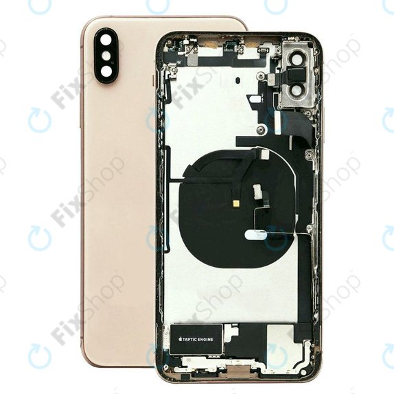 Apple iPhone XS Max - Petites pièces du boîtier arrière (Gold)