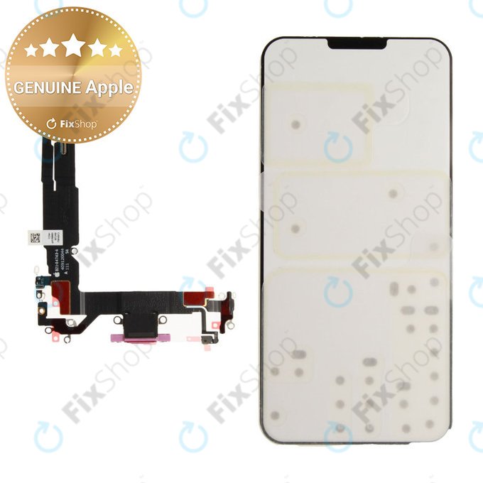 Connecteur de charge + Câble flexible pour iPhone 16 | Pink | 923-11224 | Genuine Apple