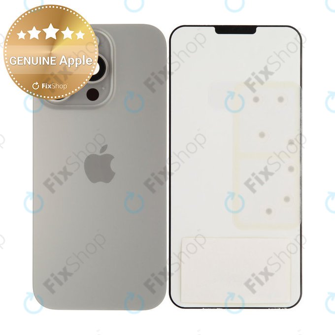 Verre du boîtier arrière pour iPhone 16 Pro | Natural Titanium | 661-42725 | Genuine Apple