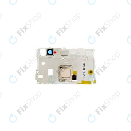 Huawei P9 Lite - Cadre central + Capteur d'empreintes digitales (Or) - 02350TMJ