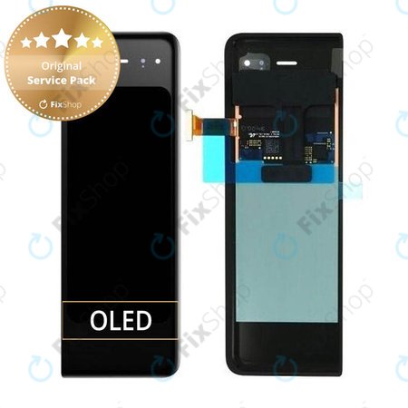 Samsung Galaxy Fold F900U - Écran LCD SUB + Écran Tactile (Noir) - GH96-12253A Genuine Service Pack