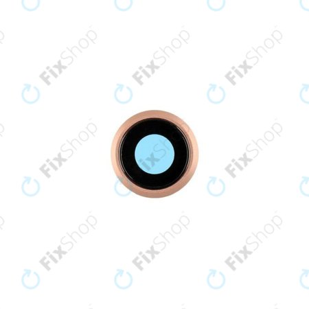 Apple iPhone 8 - Objectif d'appareil photo + cadre (Or)