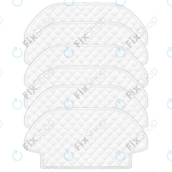 Chiffon de vadrouille, 5 pièces, Jetable pour Xiaomi Mi Robot Vacuum Mop Pro (P), 2S, Viomi V2 Pro, V3, SE