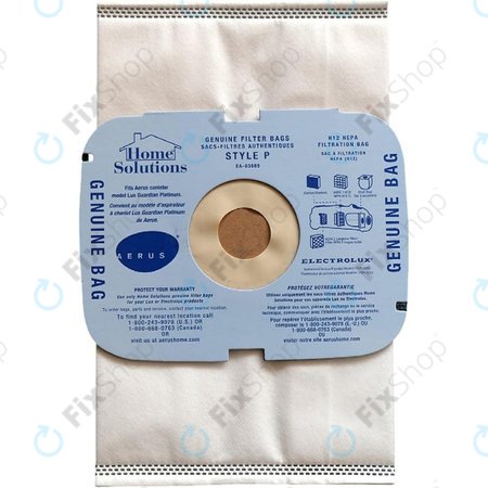 Electrolux, Aerus - Sac a poussiere (Style-P)