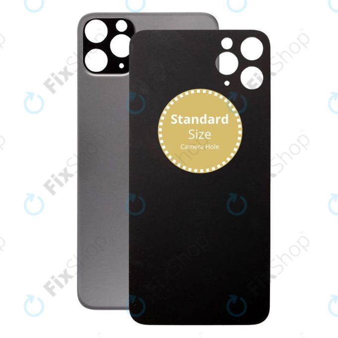 Apple iPhone 11 Pro - Verre du boîtier arrière (gris sidéral)