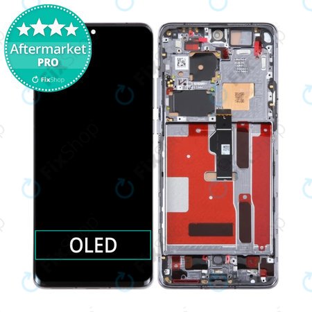 Huawei P50 Pro JAD-AL50 JAD-LX9 - Écran LCD + Écran tactile + Cadre (Noir) OLED