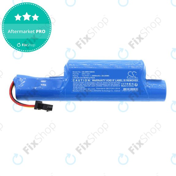Batterie pour Sencor SRV 2230TI, 2600mAh, Li-Ion, 10.8V, SRX 1001, HQ
