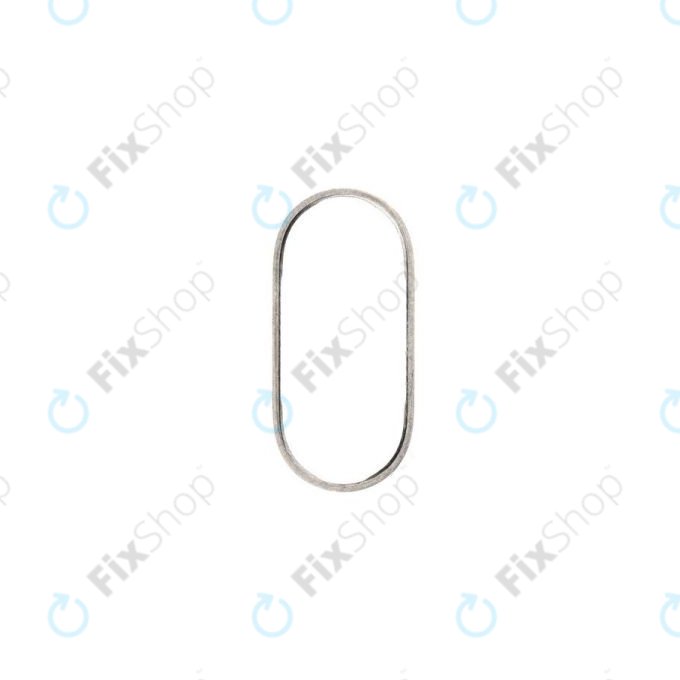 Apple iPhone XS - Cadre d'objectif de caméra arrière (argent)