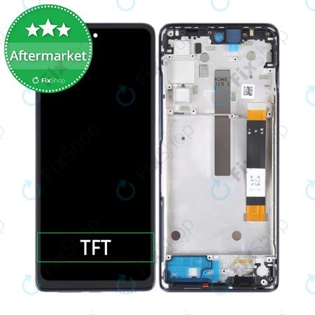 Motorola Moto G200 XT2175 - Écran LCD + Écran Tactile + Cadre (Noir) TFT