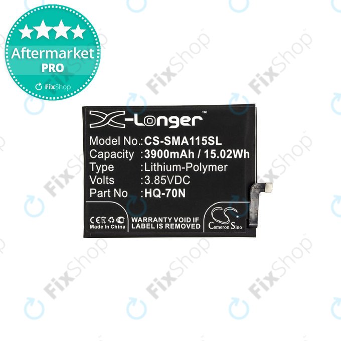 Samsung Galaxy A11 A115F, M11 M115F - Batterie HQ-70N 3900mAh HQ