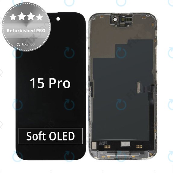 Apple iPhone 15 Pro - Écran LCD + Écran Tactile + Cadre Refurbished PRO