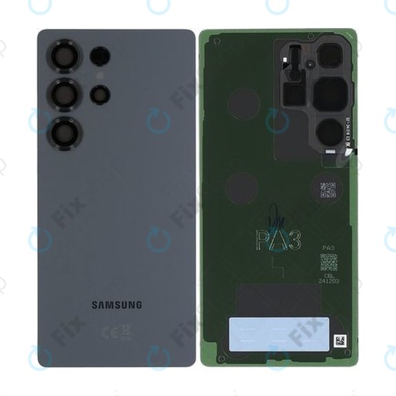 Samsung Galaxy S25 Ultra - Cache batterie (Titanium Jetblack) - GH82-36353G Genuine Service Pack