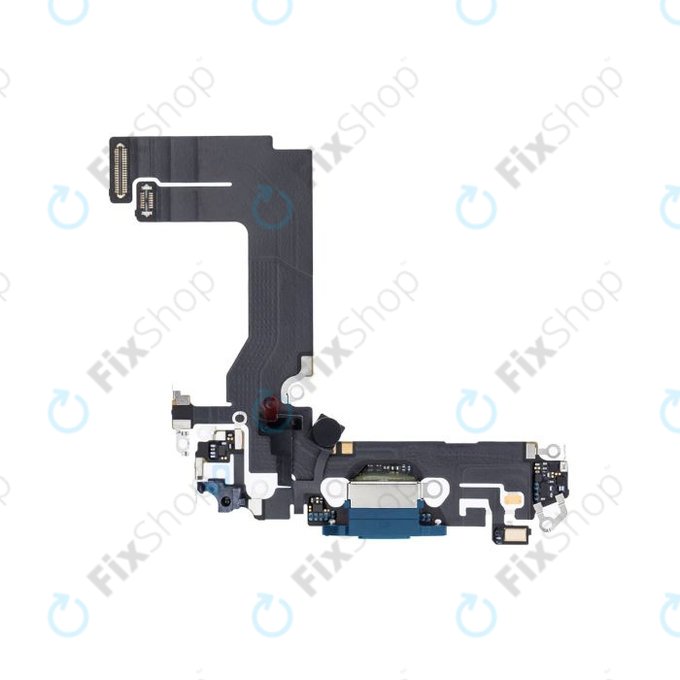 Apple iPhone 13 Mini - Connecteur de charge + Câble flexible (Bleu)