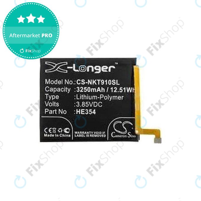 Nokia 9 PureView - Batterie HE354 3250mAh HQ
