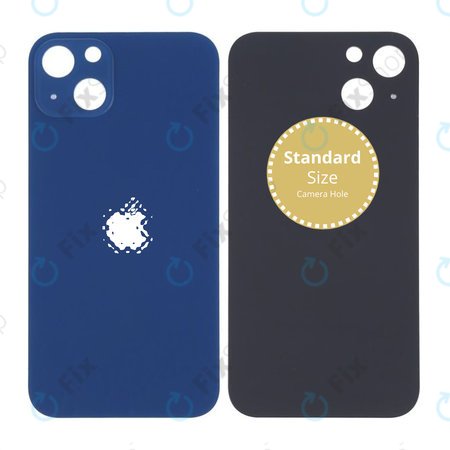 Apple iPhone 13 - Verre du boîtier arrière (bleu)