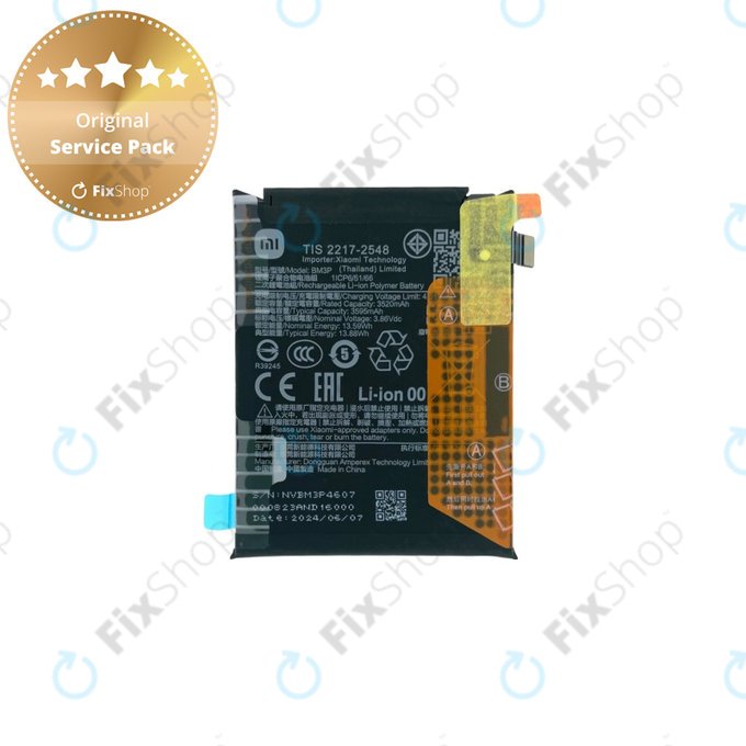 Xiaomi Mix Flip 2405CPX3DC - Batterie BM3P 3595mAh - 1330102000132B Genuine Service Pack