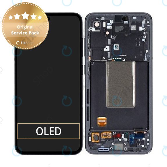 Samsung Galaxy S24 FE - Écran LCD + Ecran Tactile + Cadre (Graphite) - GH82-35848A Genuine Service Pack