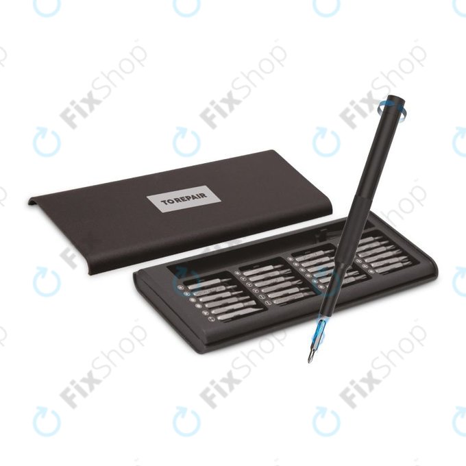 SBS - Jeu de tournevis de précision avec poignée magnétique 25en1