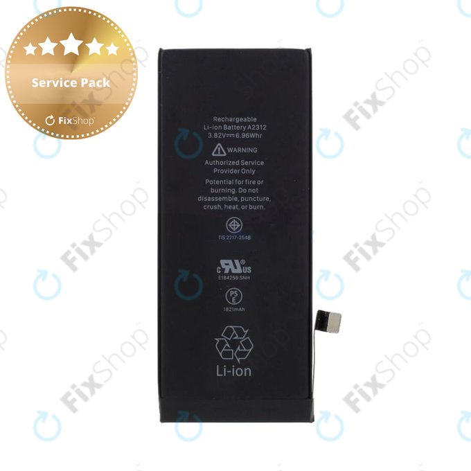 Apple iPhone SE (2e génération 2020) - Batterie A2312 1821 mAh Service Pack
