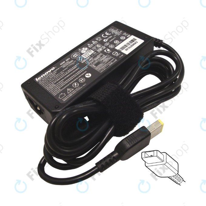 Adaptateur de charge pour Lenovo, 77011097, 65W, 20V, Genuine Service Pack