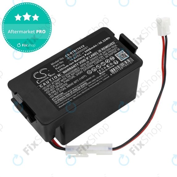 Rowenta RR7774, RR7755, Tefal RG7765 - Batterie RS-2230002091 Li-Ion 14.8V 3400mAh HQ