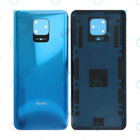 Xiaomi Redmi Note 9S - Cache batterie (Bleu Aurora)