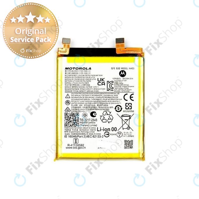 Motorola Edge 30 Pro XT2201 - Batterie 4800mAh - SB18D28323 Genuine Service Pack