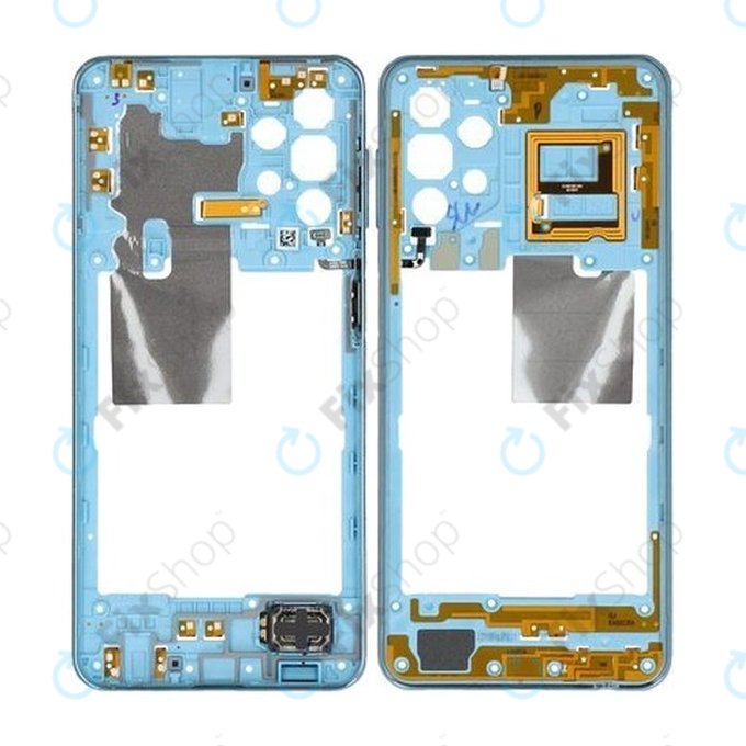 Samsung Galaxy A32 5G A326B - Cadre central (bleu génial) - GH97-25939C Genuine Service Pack