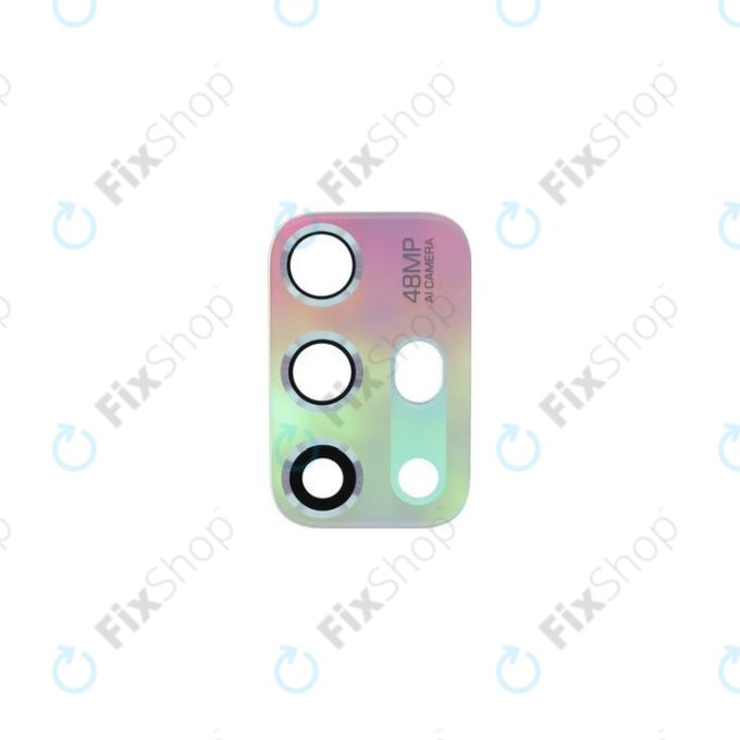 Motorola Moto G20 XT2128 - Vitre de caméra arrière (bleu brise) - S948D13915 Genuine Service Pack