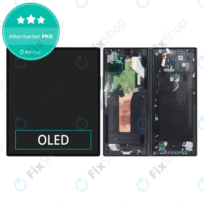 Samsung Galaxy Z Fold 6 F956B - Écran LCD + Écran tactile + Cadre (Black) OLED