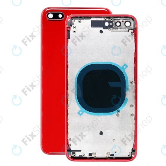 Apple iPhone 8 Plus - Boîtier arrière (Rouge)