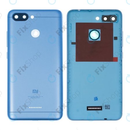 Xiaomi Redmi 6 - Cache batterie (Bleu)