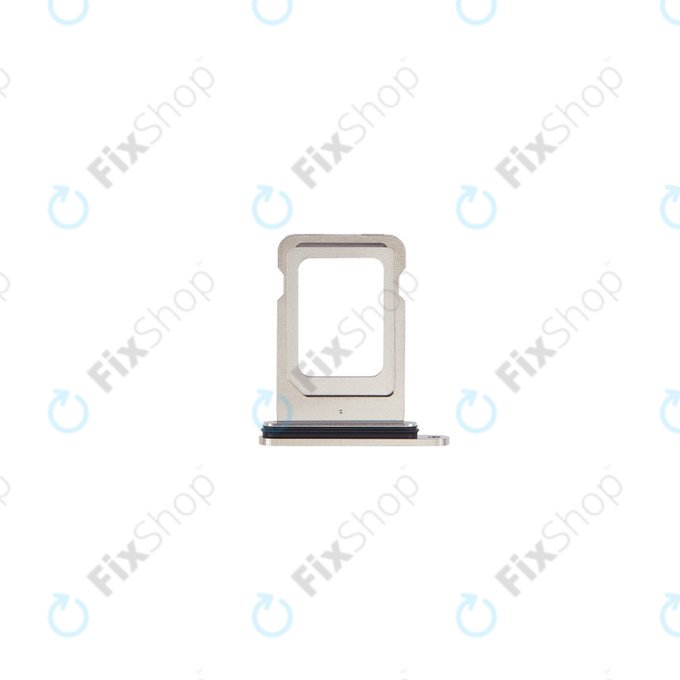 Apple iPhone 15 Pro, 15 Pro Max - Tiroir SIM (White Titanium)