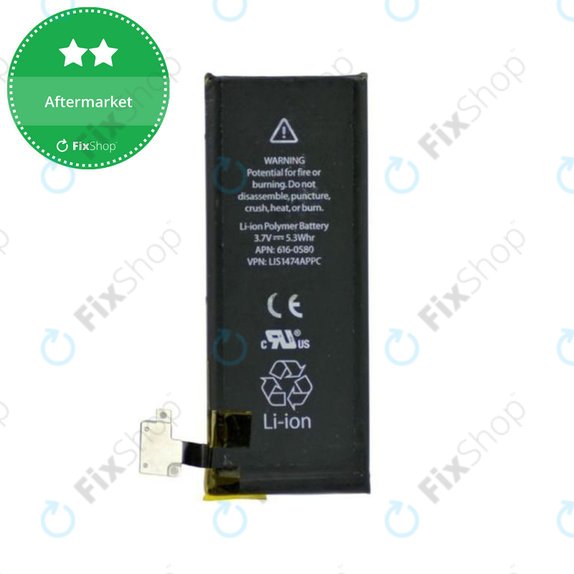 Batterie pour iPhone 4S, 1430mAh