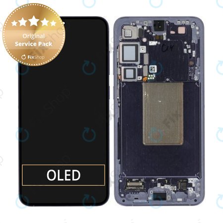 Samsung Galaxy S24 Plus S926B - Écran LCD + Écran tactile + Cadre (Cobalt Violet) - GH82-33410C Genuine Service Pack