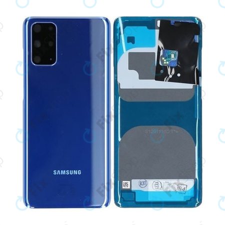 Samsung Galaxy S20 Plus G985F - Cache batterie (Bleu Aura) - GH82-21634H Genuine Service Pack